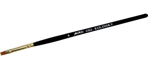 Niko Gel Kolinsky Brush #4 Niko Gel Kolinsky Brush #4