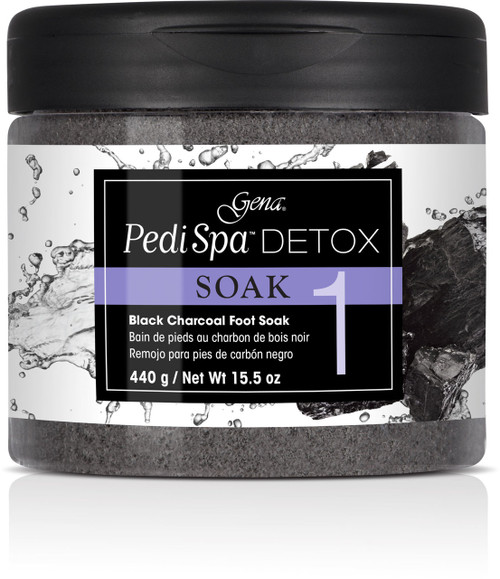 Pedi Spa Detox Black Charcoal Soak 15.5 oz