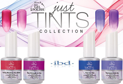 ibd Just Gel Polish 2016 Just Tints Collection - 4 pcs