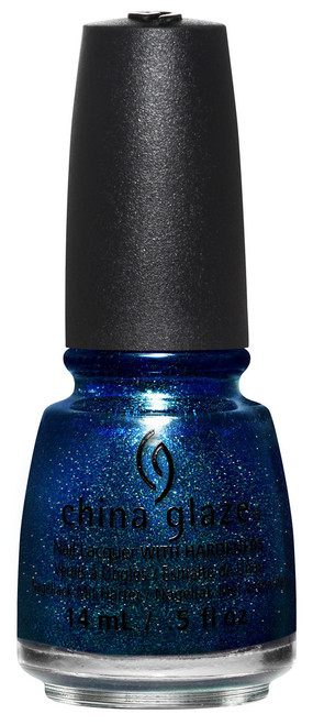 China Glaze Nail Polish Lacquer Blue-Ya ! -.5oz