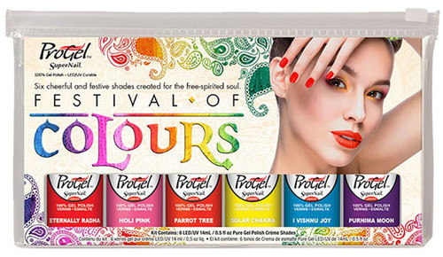 SuperNail ProGel Nail Polish Festival Of Colours 2016 Gel Collection