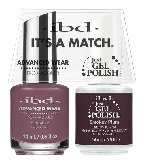 ibd It's A Match Advanced Wear Duo Smokey Plum - 14 mL/ .5 oz