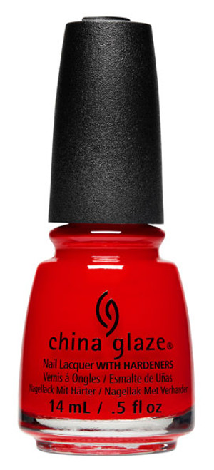 China Glaze Nail Polish Lacquer Flame-Boyant! - .5oz