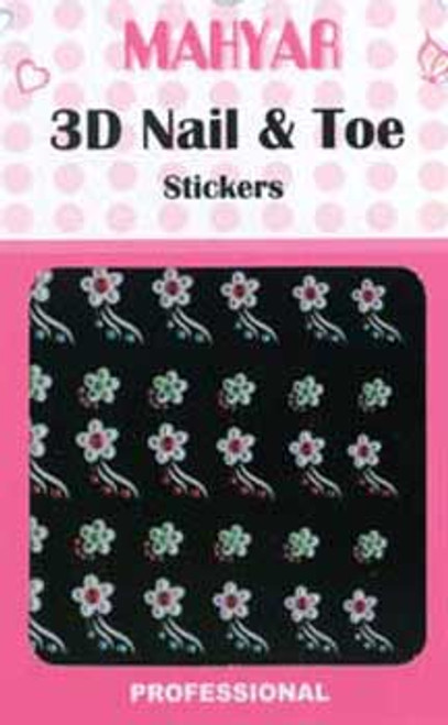 3D Nail & Toe Stickers - CDN06