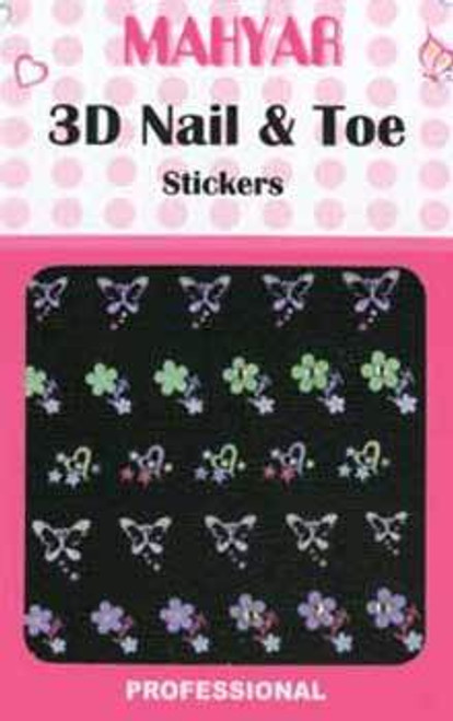 3D Nail & Toe Stickers - K12