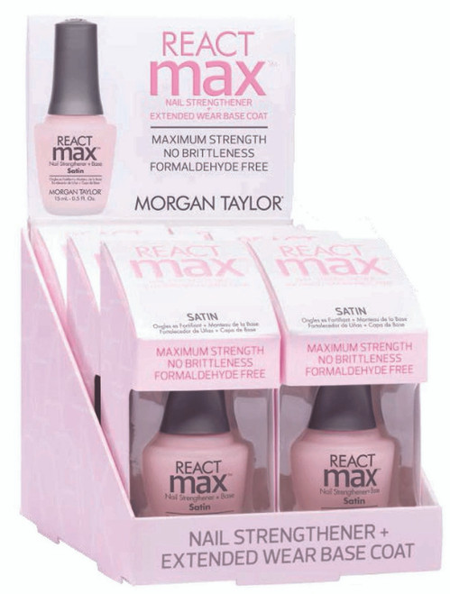 Morgan Taylor REACTmax Satin Base Coat 6PC