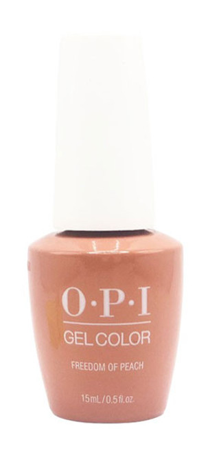 OPI GelColor Pro Health Freedom of Peach - .5 Oz / 15 mL