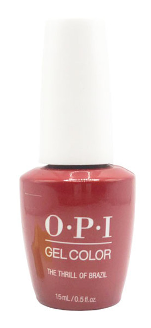 OPI GelColor Pro Health The Thrill Of Brazil - .5 Oz / 15 mL