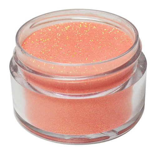 U2 Dipping Powder Light  Orange (Glitter) - 1/2 oz