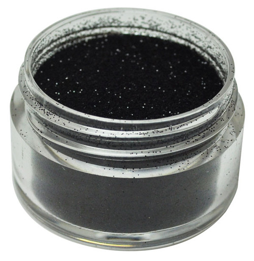 U2 Dipping Powder Jet Black (Glitter) - 1/2 oz