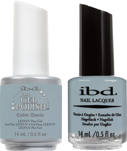 ibd Just Gel Polish & Nail Lacquer Calm Oasis - .5oz