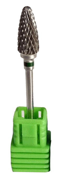 LARGE Cone-Shaped Carbide Bit - Coarse Grit - 3/32" LARGE Cone-Shaped Carbide Bit - Coarse Grit - 3/32"