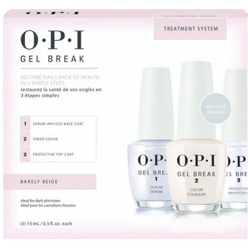 OPI Gel Break Barely Beige Trio Pack