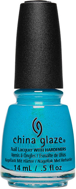 China Glaze Nail Polish Lacquer Mer-made For Bluer Waters - .5oz