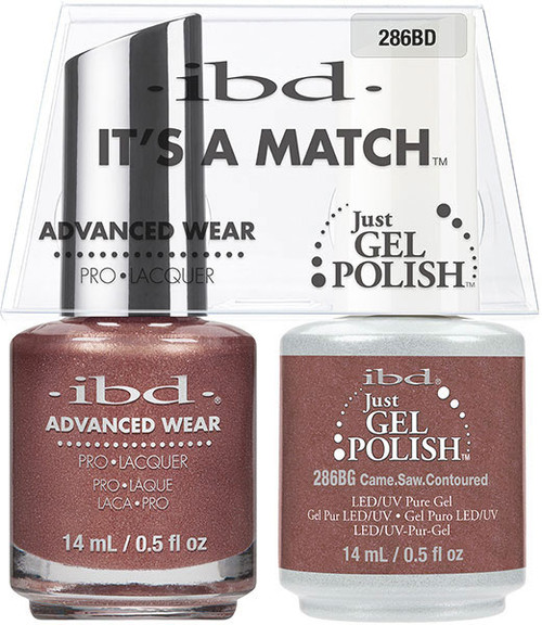 ibd It's A Match Advanced Wear Duo 286BD Came.Saw.Contoured - 14 mL/ .5 oz