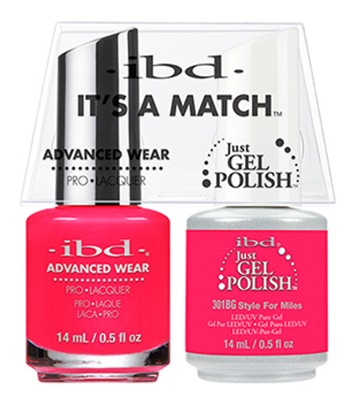 ibd It's A Match Advanced Wear Duo Style For Miles - 14 mL/ .5 oz