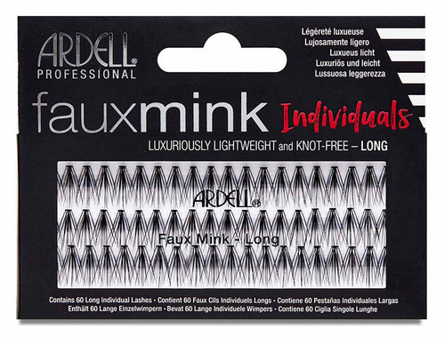 Ardell Fauxmink Luxuriously Lightweight with Knot-Free Invisiband Individuals - Long Black