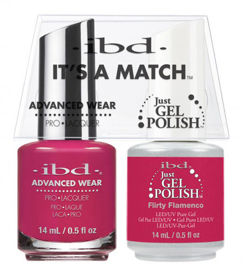 ibd It's A Match Advanced Wear Duo Flirty Flamenco - 14 mL/ .5 oz