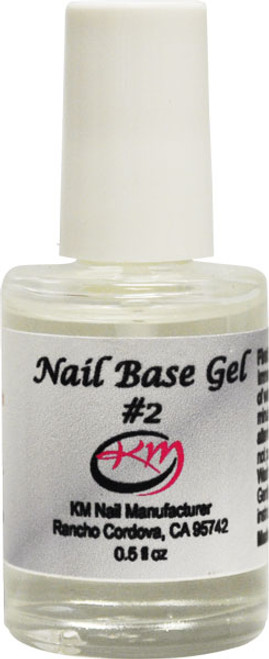 KM Nail Dipping Powder Gel Base Coat - 0.5 fl oz.