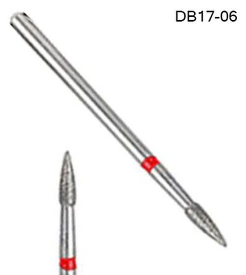 NDi beauty Diamond Carbide Bit Football Shape - 3/32" NDi beauty Diamond Carbide Bit Football Shape - 3/32"