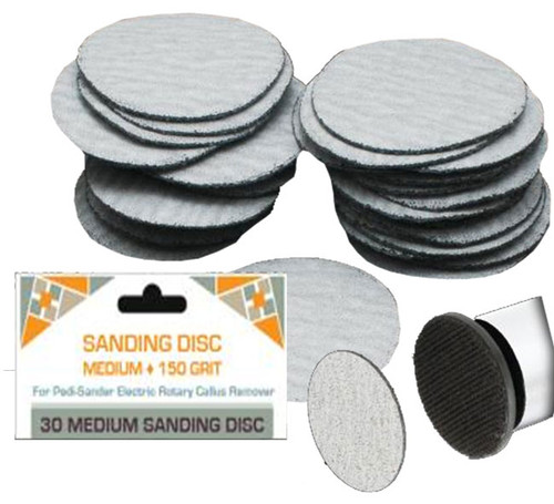 Berkeley Sanding Disc for Pedi-Sander Callus Remover - Medium 30 Disc Bag Berkeley Sanding Disc for Pedi-Sander Callus Remover - Medium 30 Disc Bag