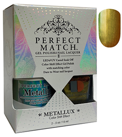 LeChat Perfect Match Metalux Gel Polish + Nail Lacquer Infinity - 5oz