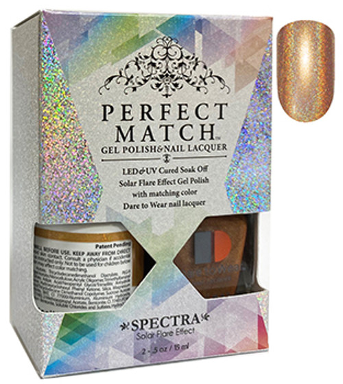 LeChat Perfect Match Spectra Gel Polish + Nail Lacquer Asteroid - 5oz