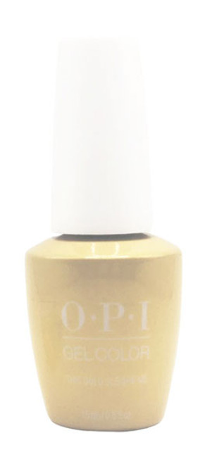 OPI GelColor This Gold Sleighs Me - .5 Oz / 15 mL