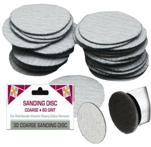 Berkeley Sanding Disc for Pedi-Sander Callus Remover - Coarse 30 Disc Bag Berkeley Sanding Disc for Pedi-Sander Callus Remover - Coarse 30 Disc Bag
