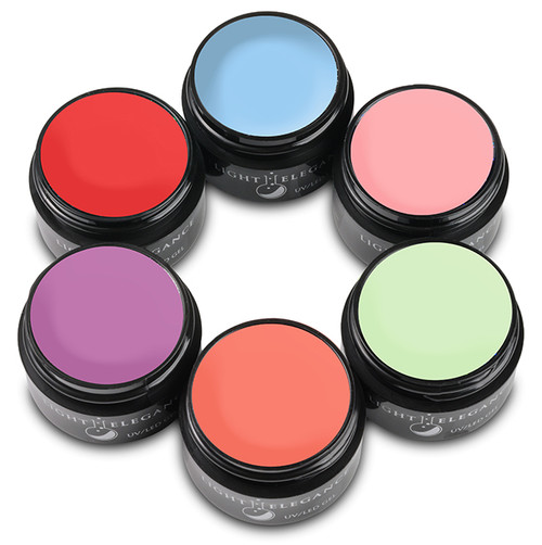 Light Elegance UV/LED Color Gel Spring 2021 Afternoon Picnic Collection - 6 PC