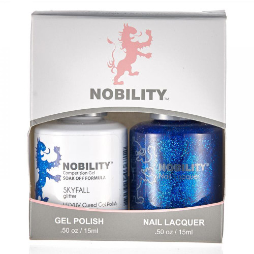 LeChat Nobility Gel Polish & Nail Lacquer Duo Set Skyfall - .5 oz / 15 ml