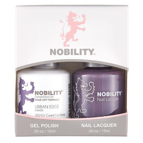 LeChat Nobility Gel Polish & Nail Lacquer Duo Set Urban Edge - .5 oz / 15 ml
