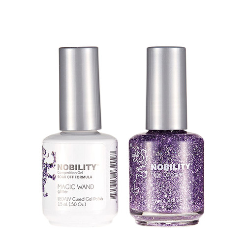 LeChat Nobility Gel Polish & Nail Lacquer Duo Set Magic Wand - .5 oz / 15 ml