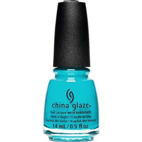 China Glaze Nail Polish Lacquer Cuba Diving  - .5oz