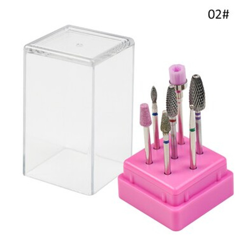 NDi beauty Carbide Bit Set 7 PCS - 3/32 Shank - NDH # 02 NDi beauty Carbide Bit Set 7 PCS - 3/32 Shank - NDH # 02