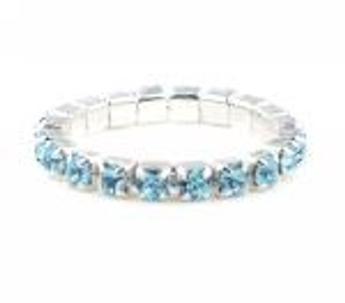Berkeley Elastic Toe Ring Aquamarine {bag of 12 rings} Berkeley Elastic Toe Ring Aquamarine {bag of 12 rings}