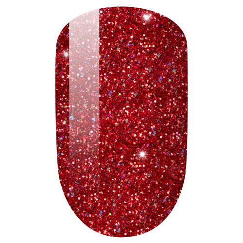 LeChat Dare to Wear Sky Dust Glitter Nail Lacquer Phoenix Flame - .5 oz