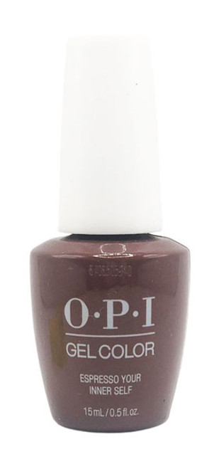 OPI GelColor Espresso Your Inner Self - .5 Oz / 15 mL