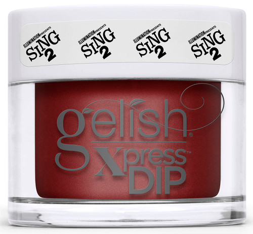 Gelish Xpress Dip Red Shore City Rouge - 1.5 oz / 43 g