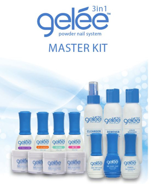 LeChat Gelée Powder Gel Nail System Master Kit