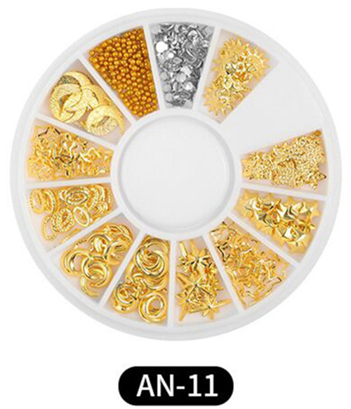 NDi beauty Nail Art Mixed Jewelry AN-11