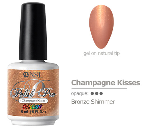 NSI Polish Pro Champagne Kisses - 15 mL (.5 Fl. Oz.)