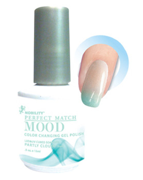 LeChat Perfect Match Mood Gel Polish Partly Cloudy - .5 oz LeChat Perfect Match Mood Gel Polish Partly Cloudy - .5 oz