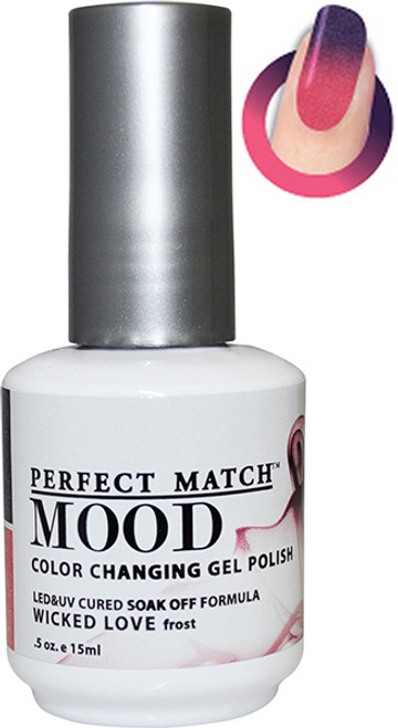 LeChat Perfect Match Mood Gel Polish Wicked Love - .5oz