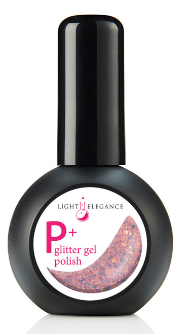 Light Elegance P+ Glitter Gel Polish My Masterpiece - 15 ml