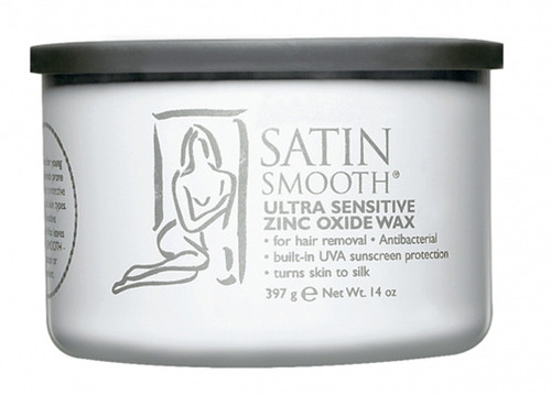 Satin Smooth Ultra Sensitive Zinc Oxide Wax - 14oz Satin Smooth Ultra Sensitive Zinc Oxide Wax - 14oz