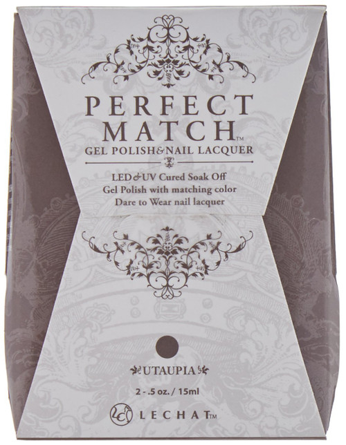 LeChat Perfect Match Gel Polish Utaupia - .5oz