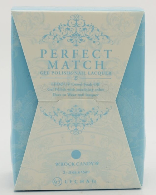 LeChat Perfect Match Gel Polish & Nail Lacquer Rock Candy - .5oz