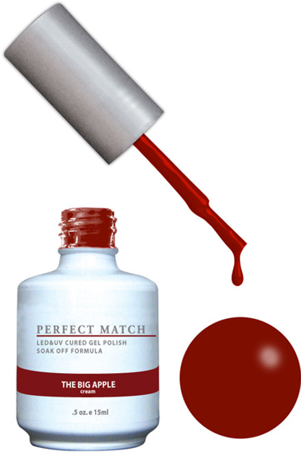LeChat Perfect Match Gel Polish & Nail Lacquer The Big Apple - .5oz