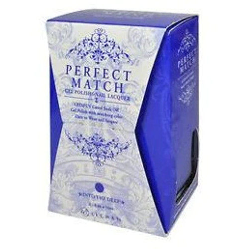 LeChat Perfect Match Gel Polish & Nail Lacquer Into The Deep - .5oz